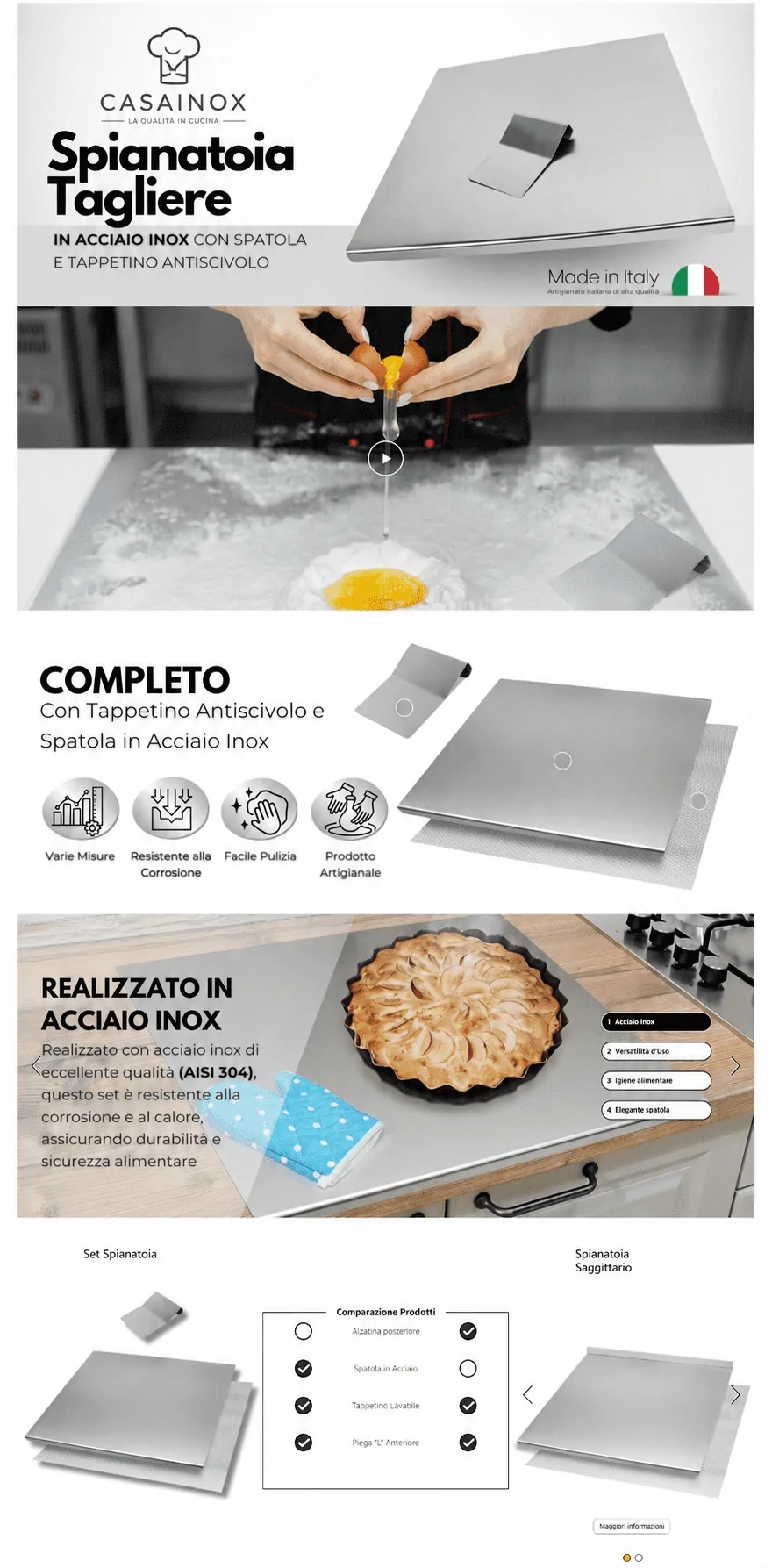CasaInox Spianatoia